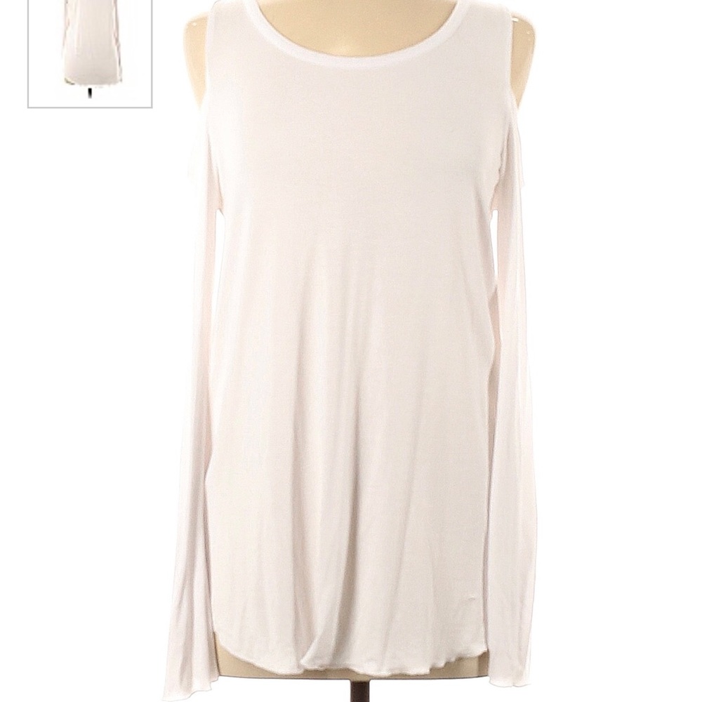 Chaser white cut-out top
